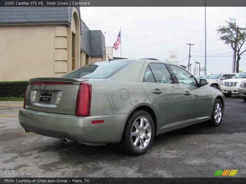 Silver Green / Cashmere 2005 Cadillac STS V8