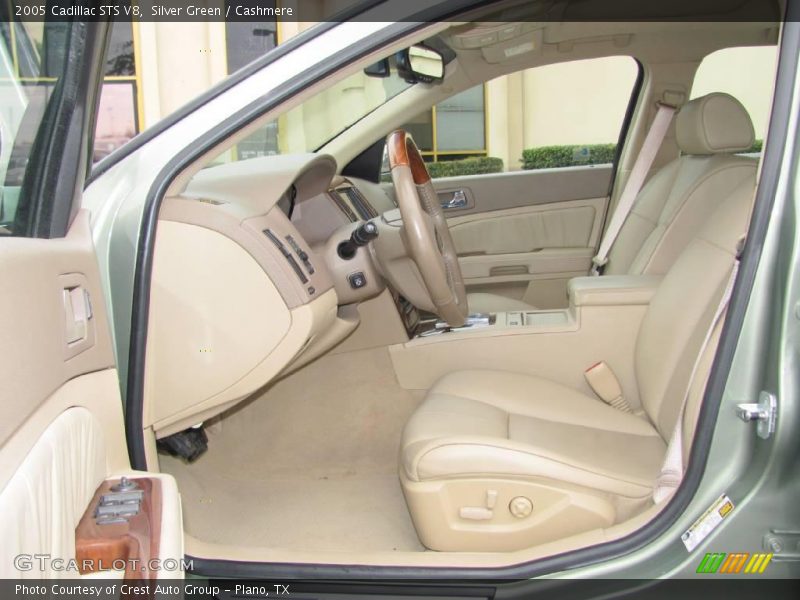Silver Green / Cashmere 2005 Cadillac STS V8