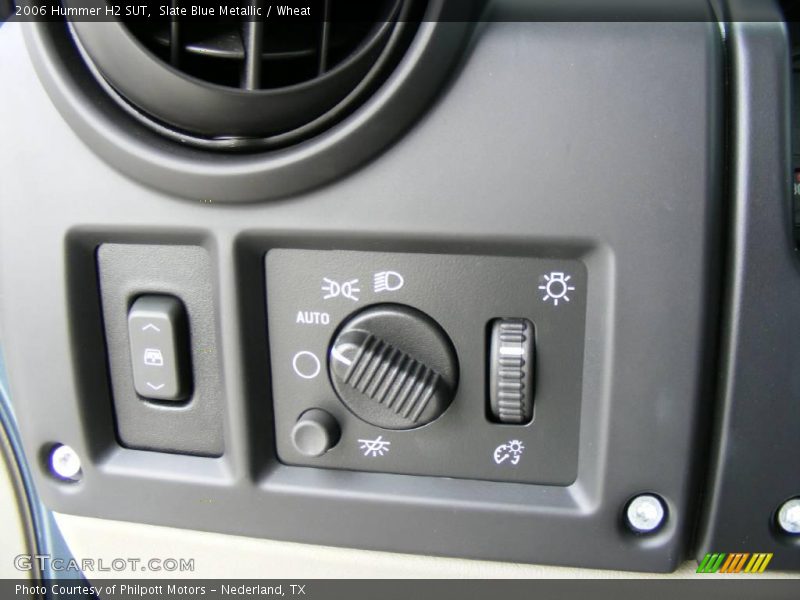 Slate Blue Metallic / Wheat 2006 Hummer H2 SUT