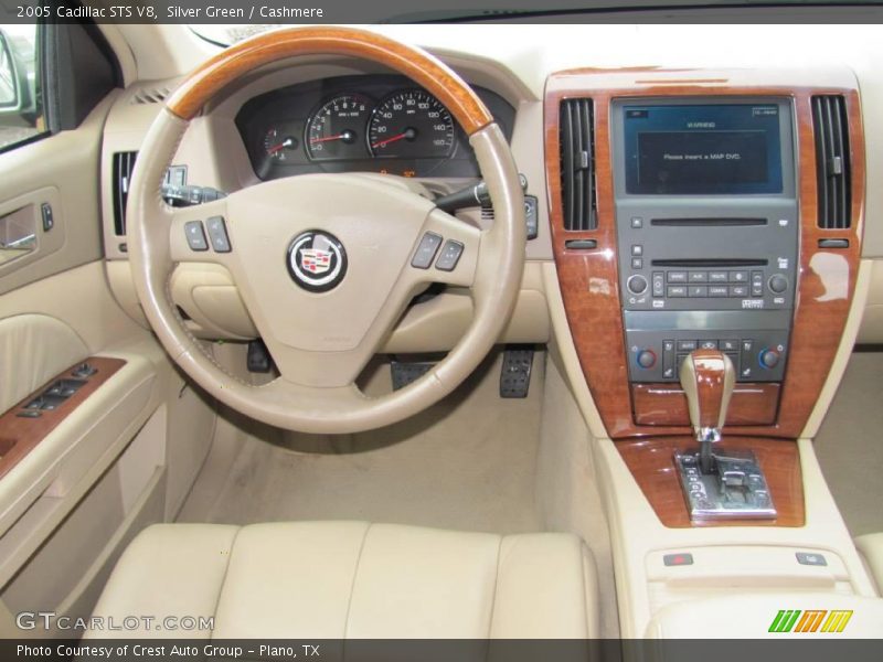Silver Green / Cashmere 2005 Cadillac STS V8