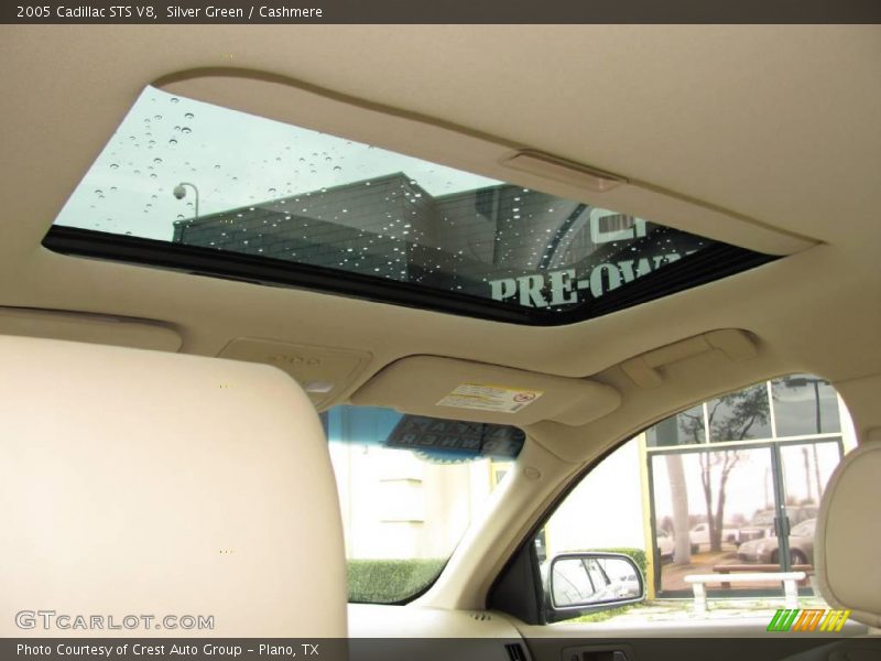 Silver Green / Cashmere 2005 Cadillac STS V8