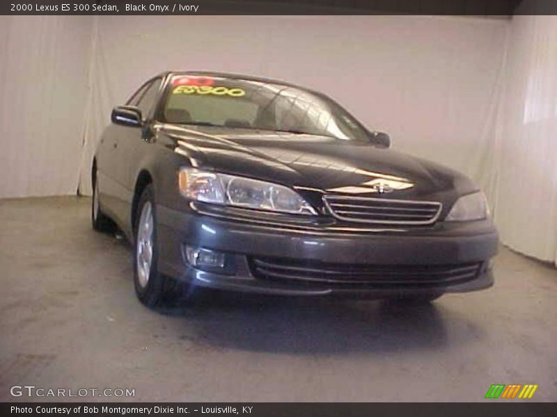 Black Onyx / Ivory 2000 Lexus ES 300 Sedan