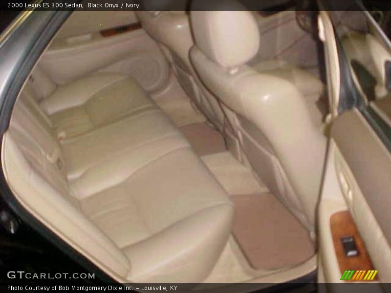 Black Onyx / Ivory 2000 Lexus ES 300 Sedan