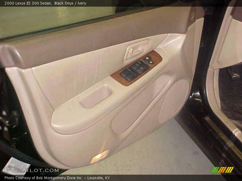 Black Onyx / Ivory 2000 Lexus ES 300 Sedan