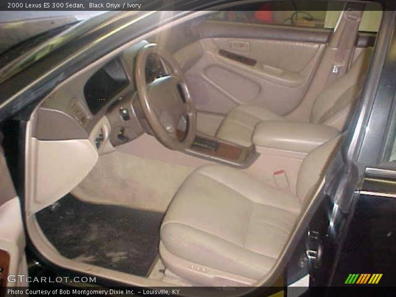 Black Onyx / Ivory 2000 Lexus ES 300 Sedan
