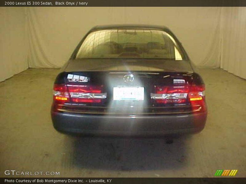 Black Onyx / Ivory 2000 Lexus ES 300 Sedan