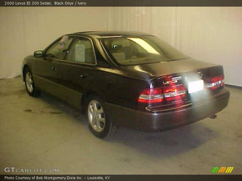 Black Onyx / Ivory 2000 Lexus ES 300 Sedan