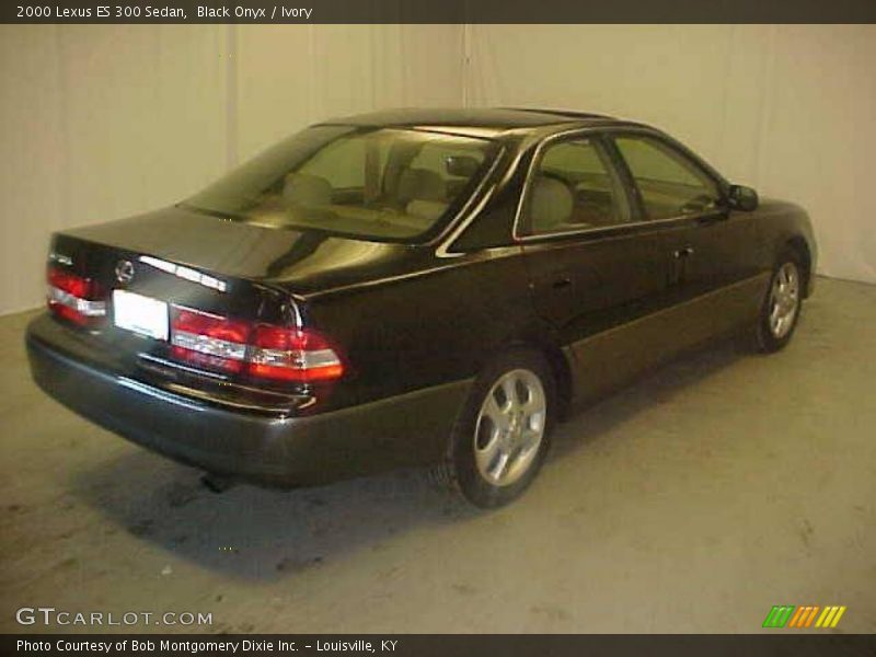 Black Onyx / Ivory 2000 Lexus ES 300 Sedan