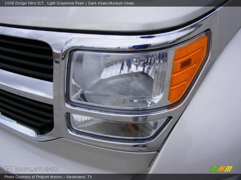 Light Graystone Pearl / Dark Khaki/Medium Khaki 2008 Dodge Nitro SLT