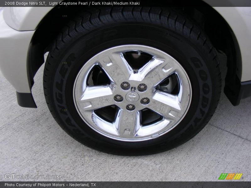 Light Graystone Pearl / Dark Khaki/Medium Khaki 2008 Dodge Nitro SLT