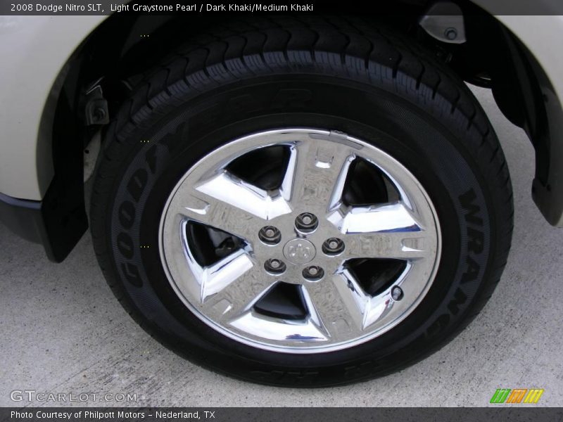 Light Graystone Pearl / Dark Khaki/Medium Khaki 2008 Dodge Nitro SLT