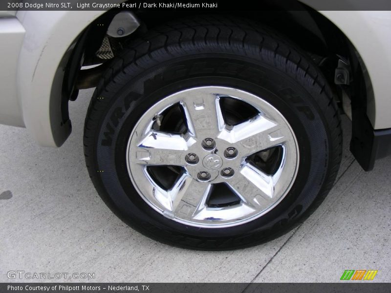 Light Graystone Pearl / Dark Khaki/Medium Khaki 2008 Dodge Nitro SLT