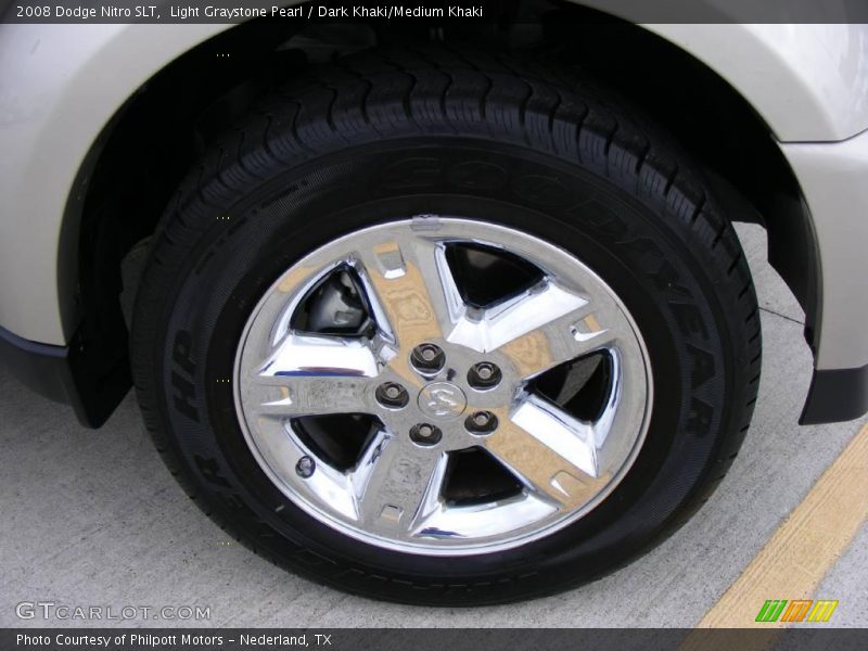 Light Graystone Pearl / Dark Khaki/Medium Khaki 2008 Dodge Nitro SLT