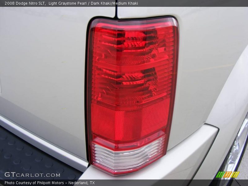 Light Graystone Pearl / Dark Khaki/Medium Khaki 2008 Dodge Nitro SLT