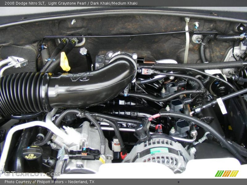 Light Graystone Pearl / Dark Khaki/Medium Khaki 2008 Dodge Nitro SLT