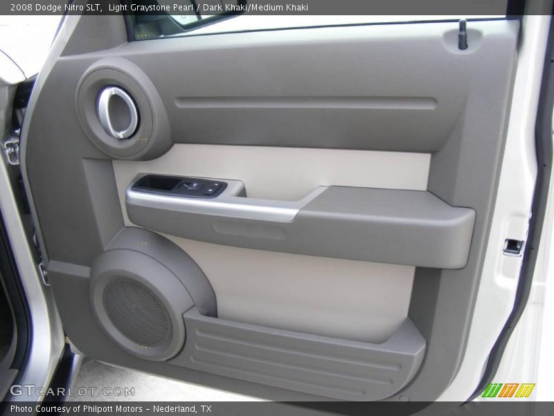 Light Graystone Pearl / Dark Khaki/Medium Khaki 2008 Dodge Nitro SLT