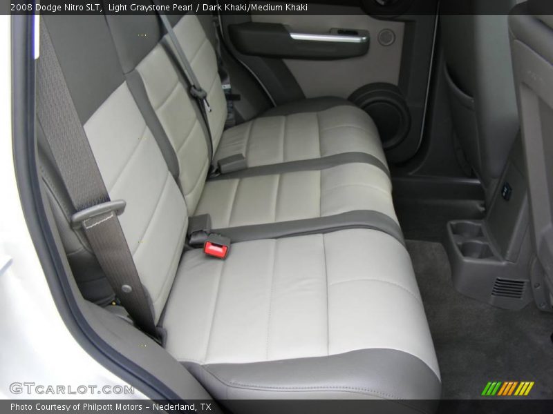 Light Graystone Pearl / Dark Khaki/Medium Khaki 2008 Dodge Nitro SLT