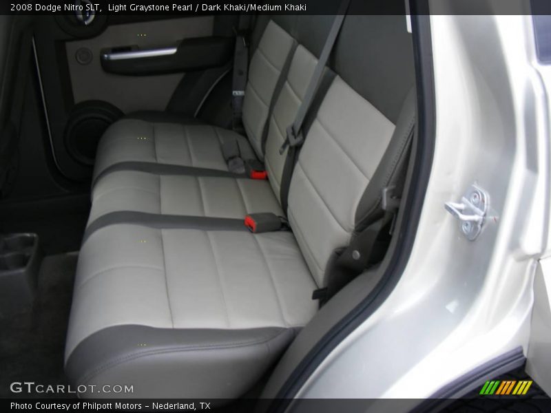 Light Graystone Pearl / Dark Khaki/Medium Khaki 2008 Dodge Nitro SLT
