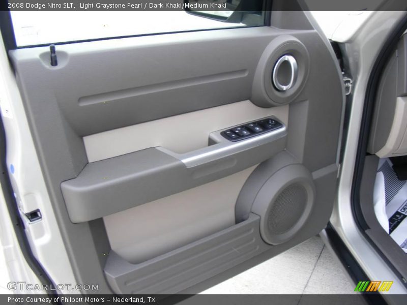 Light Graystone Pearl / Dark Khaki/Medium Khaki 2008 Dodge Nitro SLT