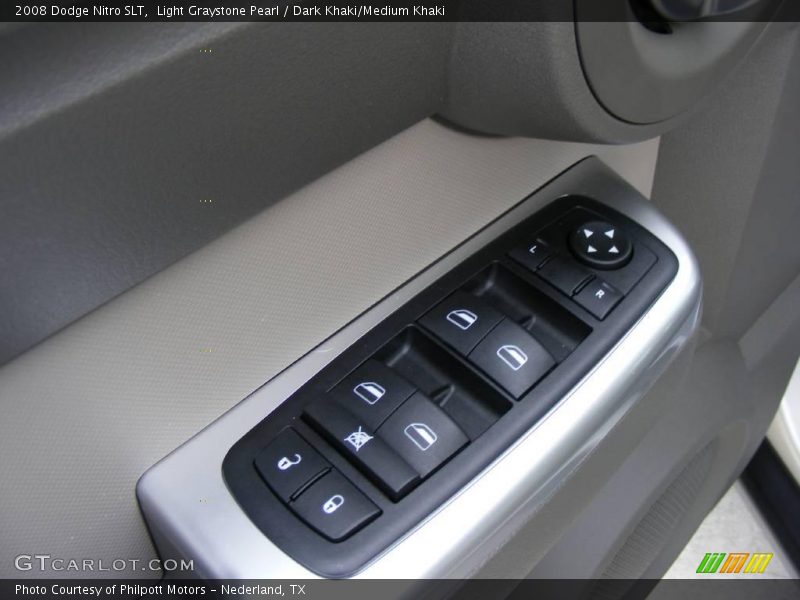 Light Graystone Pearl / Dark Khaki/Medium Khaki 2008 Dodge Nitro SLT