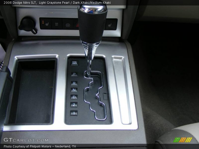 Light Graystone Pearl / Dark Khaki/Medium Khaki 2008 Dodge Nitro SLT