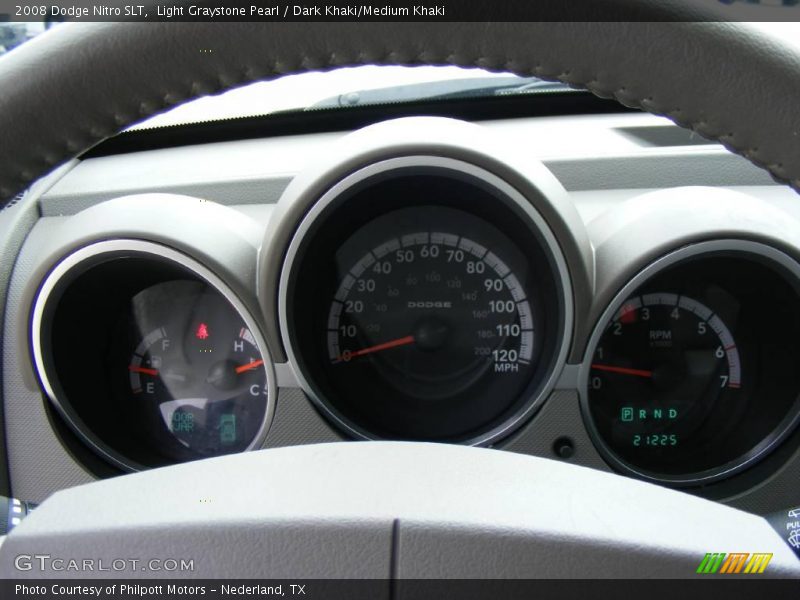 Light Graystone Pearl / Dark Khaki/Medium Khaki 2008 Dodge Nitro SLT