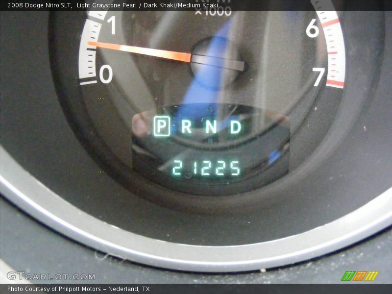 Light Graystone Pearl / Dark Khaki/Medium Khaki 2008 Dodge Nitro SLT