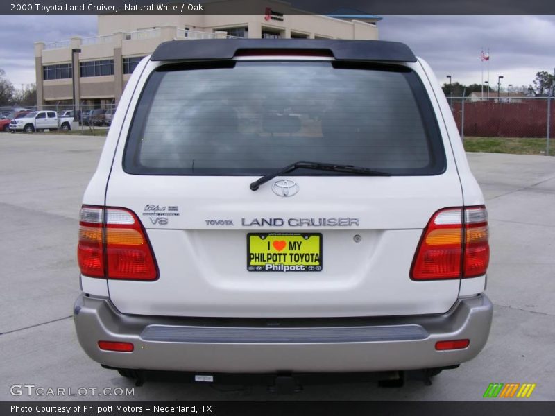 Natural White / Oak 2000 Toyota Land Cruiser