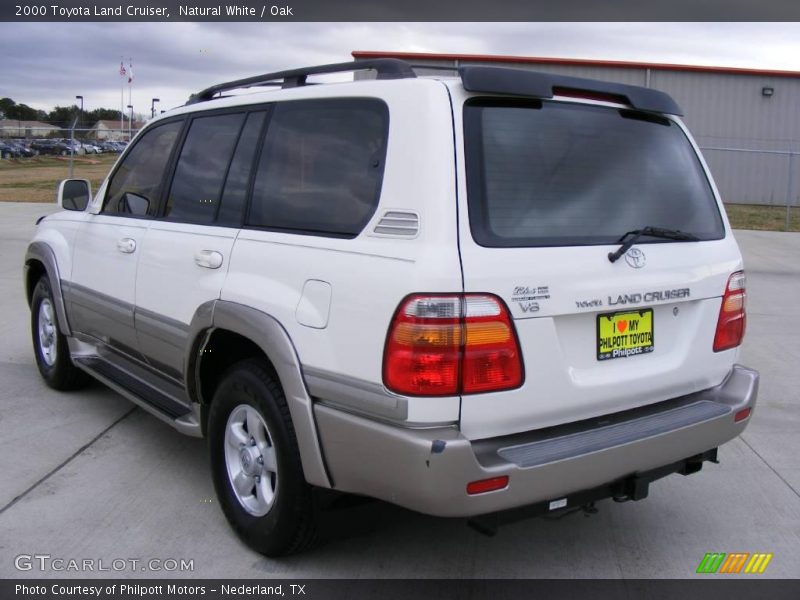 Natural White / Oak 2000 Toyota Land Cruiser