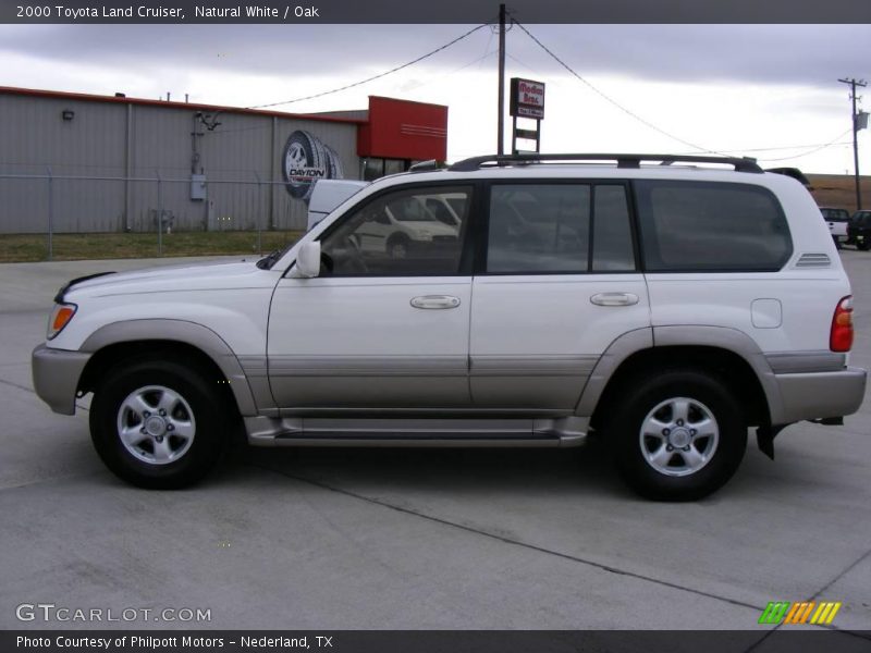 Natural White / Oak 2000 Toyota Land Cruiser