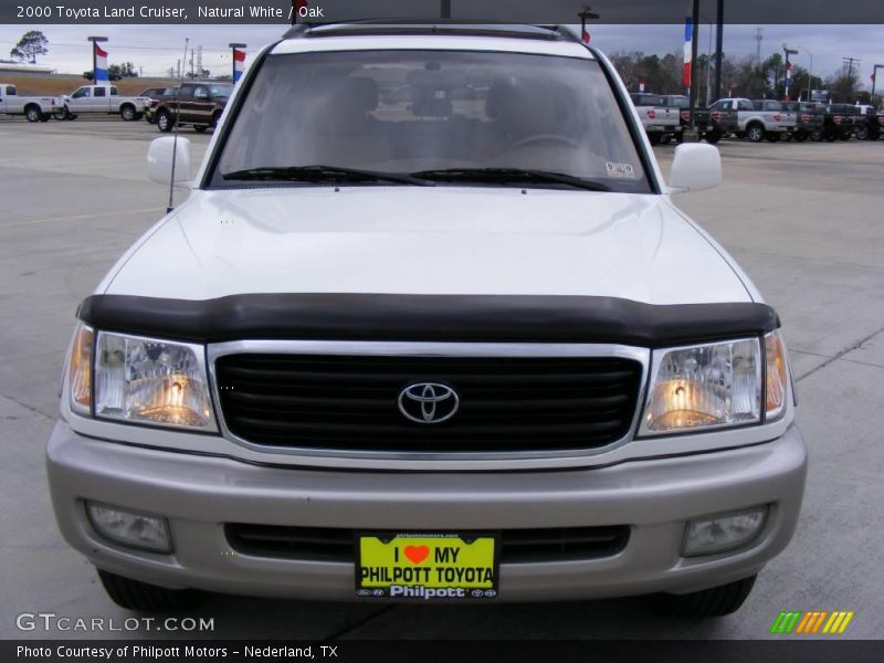Natural White / Oak 2000 Toyota Land Cruiser