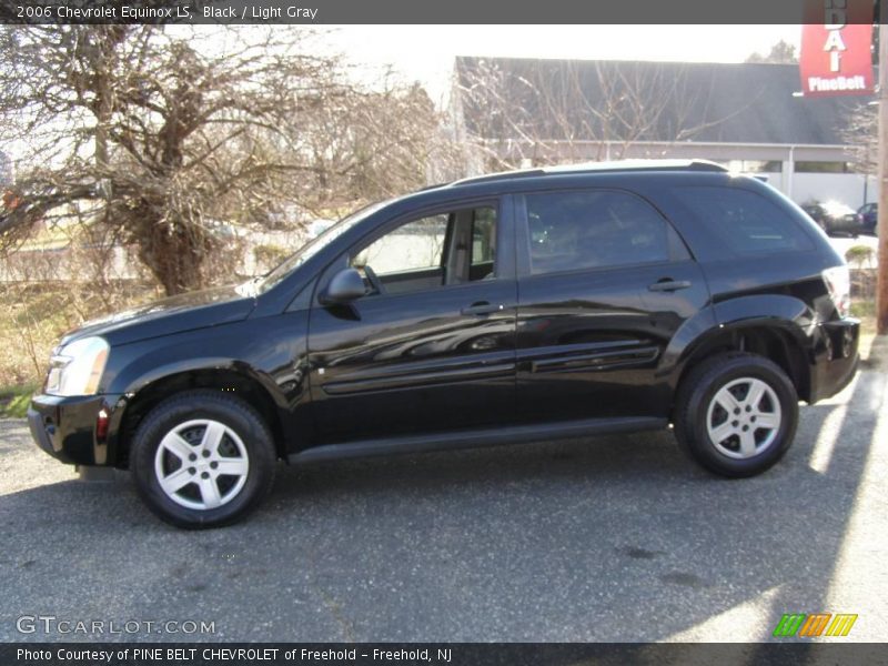 Black / Light Gray 2006 Chevrolet Equinox LS