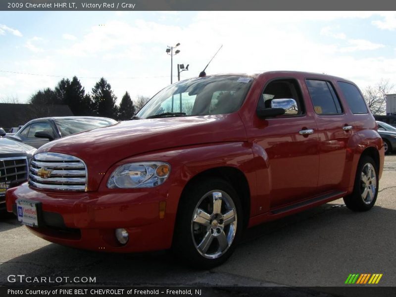 Victory Red / Gray 2009 Chevrolet HHR LT