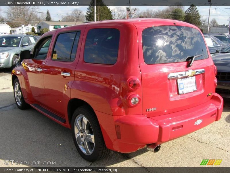 Victory Red / Gray 2009 Chevrolet HHR LT