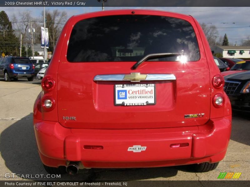 Victory Red / Gray 2009 Chevrolet HHR LT