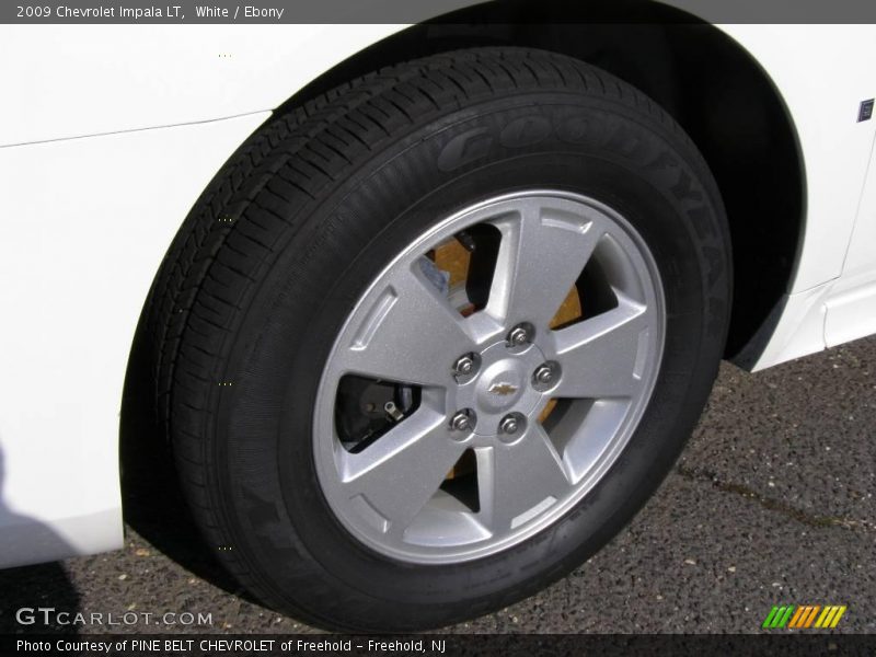 White / Ebony 2009 Chevrolet Impala LT