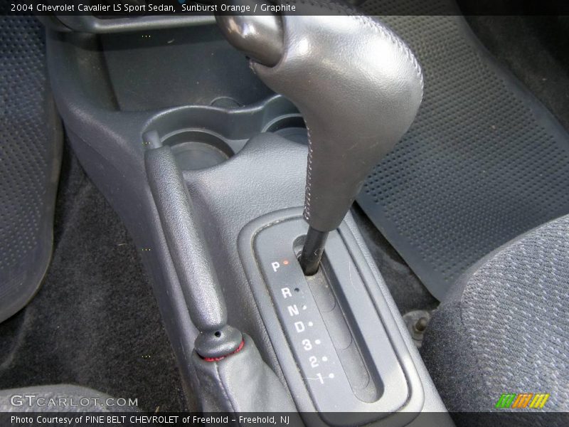 Sunburst Orange / Graphite 2004 Chevrolet Cavalier LS Sport Sedan