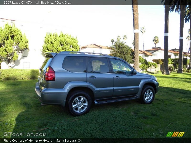 Ash Blue Mica / Dark Gray 2007 Lexus GX 470