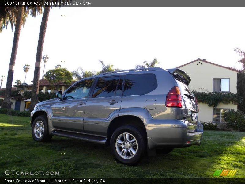 Ash Blue Mica / Dark Gray 2007 Lexus GX 470