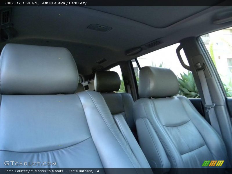 Ash Blue Mica / Dark Gray 2007 Lexus GX 470