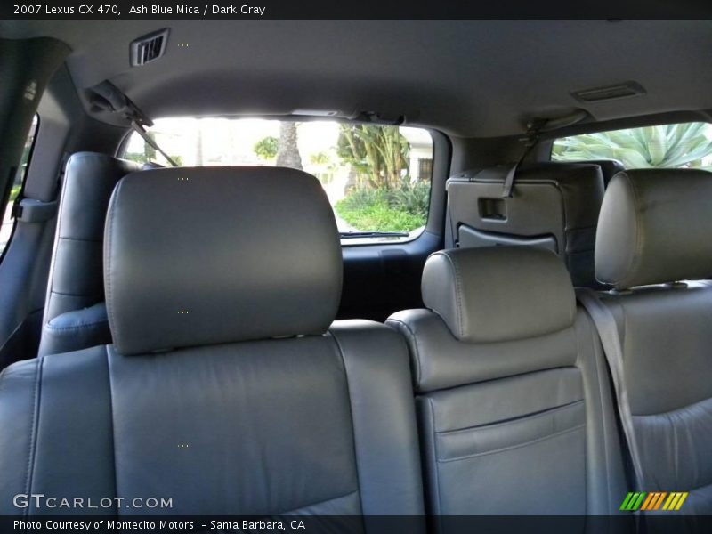 Ash Blue Mica / Dark Gray 2007 Lexus GX 470