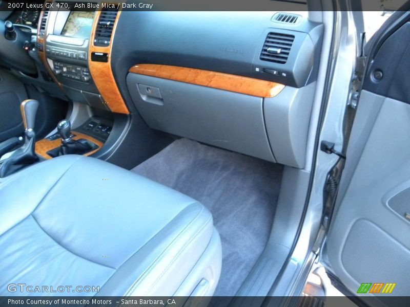 Ash Blue Mica / Dark Gray 2007 Lexus GX 470