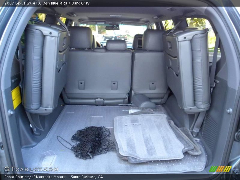 Ash Blue Mica / Dark Gray 2007 Lexus GX 470