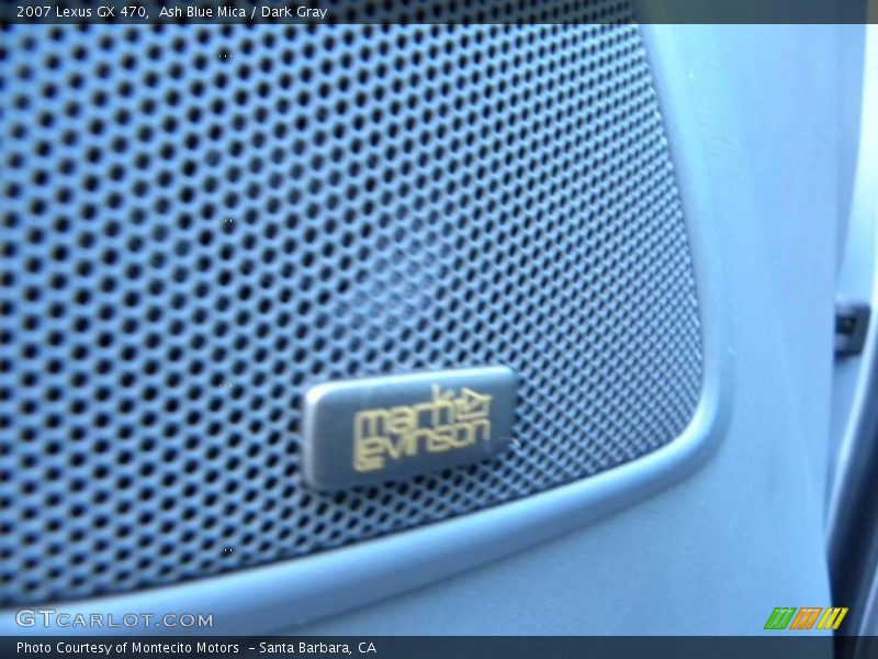 Ash Blue Mica / Dark Gray 2007 Lexus GX 470