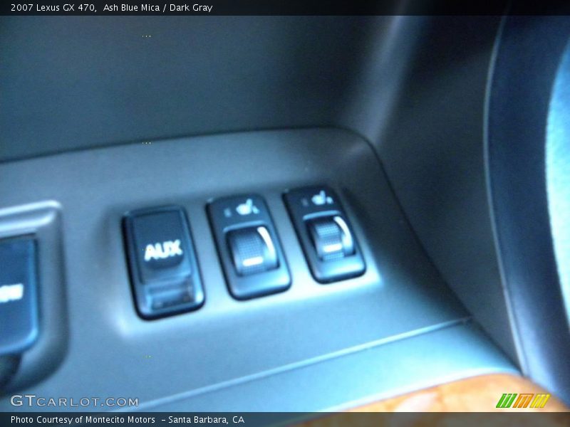 Ash Blue Mica / Dark Gray 2007 Lexus GX 470