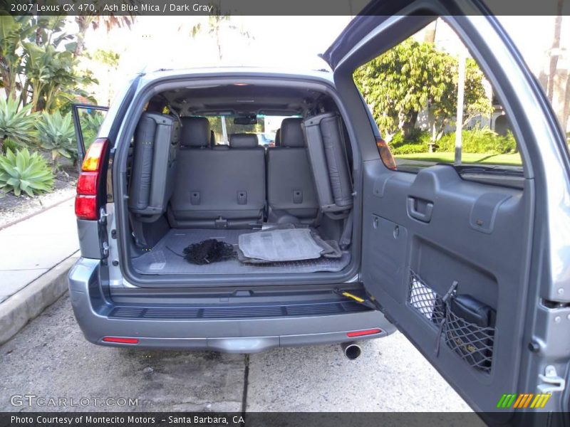 Ash Blue Mica / Dark Gray 2007 Lexus GX 470
