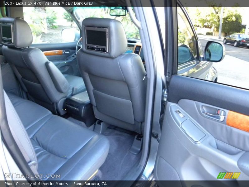 Ash Blue Mica / Dark Gray 2007 Lexus GX 470