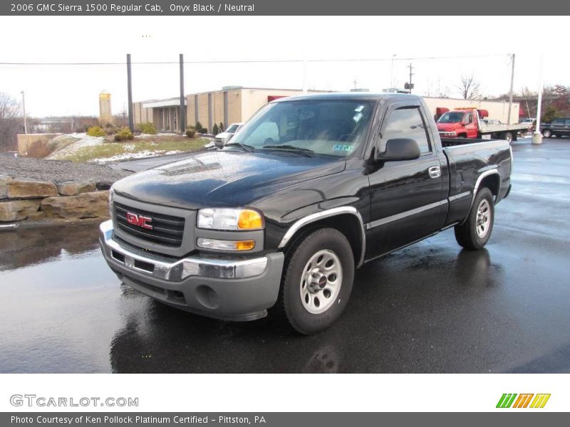 Onyx Black / Neutral 2006 GMC Sierra 1500 Regular Cab