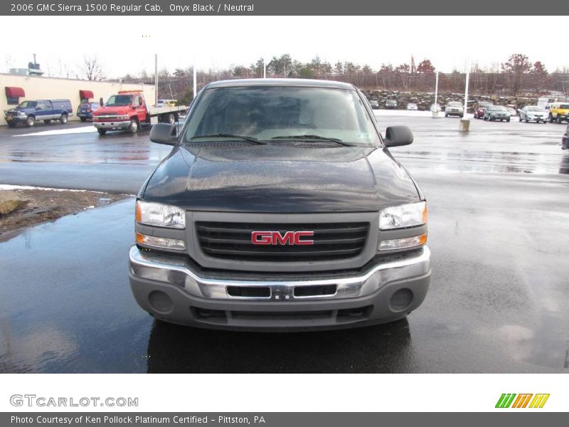 Onyx Black / Neutral 2006 GMC Sierra 1500 Regular Cab