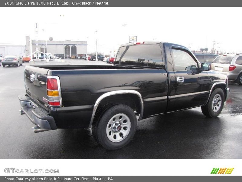 Onyx Black / Neutral 2006 GMC Sierra 1500 Regular Cab